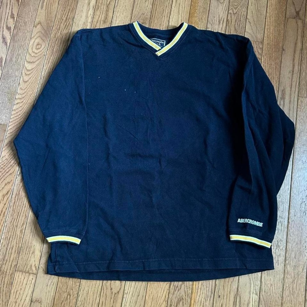 Y2K Abercrombie Long Sleeve Skater Shirt‎
